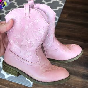 Pink Cowboy Boots 👢